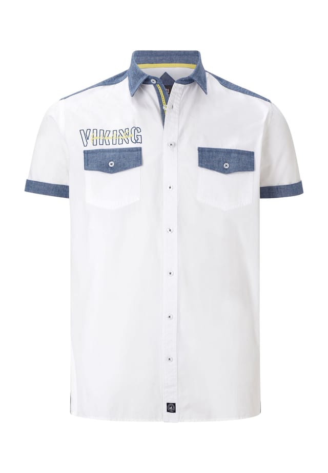 Рубашка с короткими рукавами herkko Jan Vanderstorm, белый
Рубашка с короткими рукавами herkko Jan Vanderstorm, белый