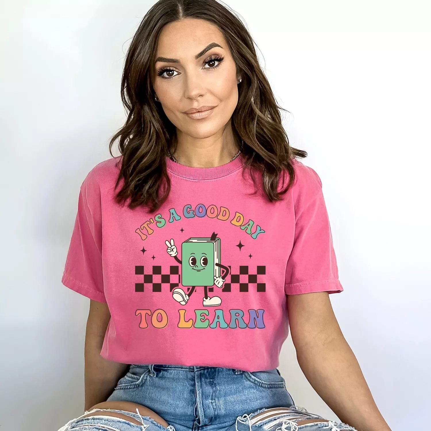 Хороший день, чтобы выучить клетчатые футболки, окрашенные в готовой одежде Simply Sage Market, Розовый, Хороший день, чтобы выучить клетчатые футболки, окрашенные в готовой одежде Simply Sage Market
Хороший день, чтобы выучить клетчатые футболки, окрашенные в готовой одежде Simply Sage Market, Розовый, Хороший день, чтобы выучить клетчатые футболки, окрашенные в готовой одежде Simply Sage Market