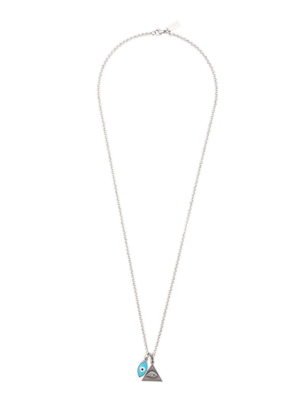 Колье с подвесками Nialaya Jewelry, серебяный
Колье с подвесками Nialaya Jewelry, серебяный