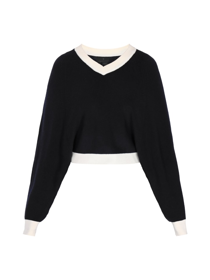 Пуловер DreiMaster Klassik, темно-синий 
Пуловер DreiMaster Klassik, темно-синий