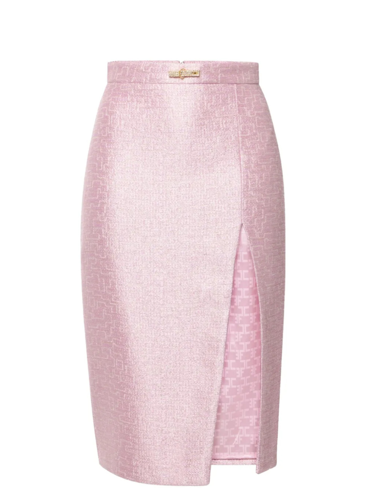 Юбка Elisabetta Franchi с разрезами по бокам, розовый
Юбка Elisabetta Franchi с разрезами по бокам, розовый