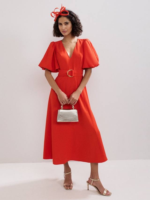 Платье миди Zarah с V-образным вырезом цвета coral из вискозы LENZING ECOVERO Phase Eight
Платье миди Zarah с V-образным вырезом цвета coral из вискозы LENZING ECOVERO Phase Eight