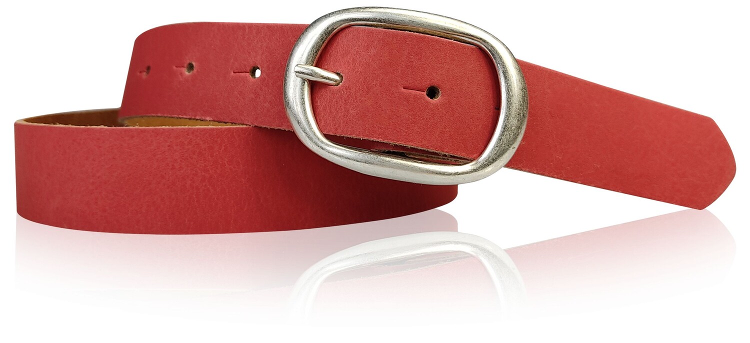 Кожаный ремень FRONHOFER, красный
Кожаный ремень FRONHOFER, красный