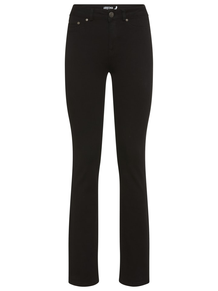 Джинсы комфортного кроя черного цвета ARIZONA
Джинсы комфортного кроя черного цвета ARIZONA
