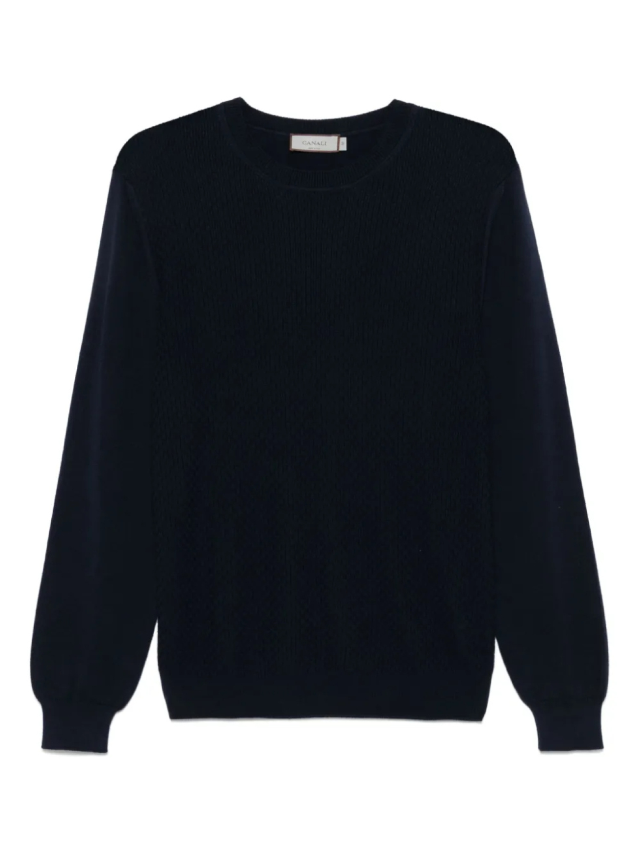 Свитер плетеный из рогожи Canali, синий
Свитер плетеный из рогожи Canali, синий