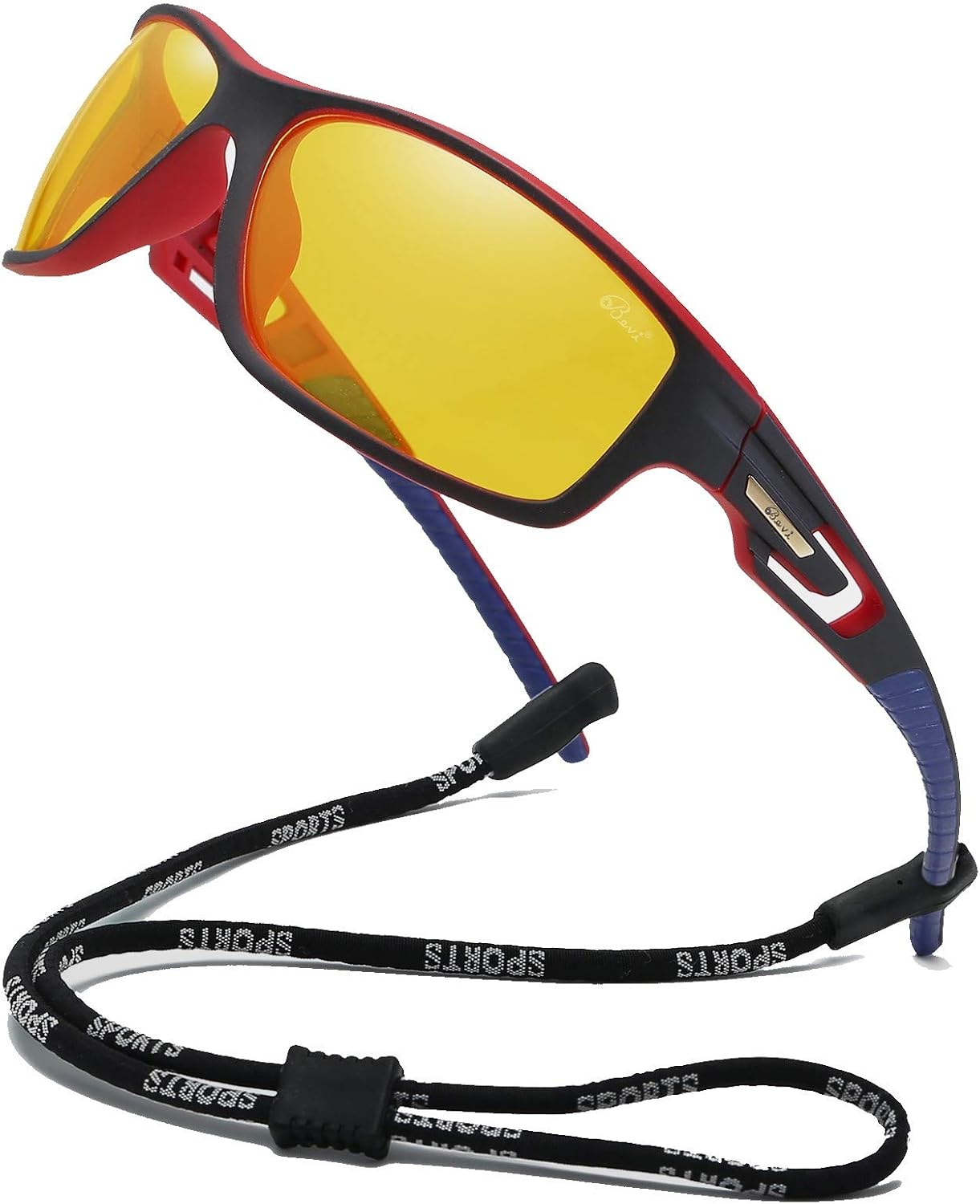 Поляризованные спортивные солнцезащитные очки Bevi, унисекс, оправа TR90, подходят для езды на велосипеде, бега, вождения, рыбалки, гольфа и бейсбола, Yellow for Night
Поляризованные спортивные солнцезащитные очки Bevi, унисекс, оправа TR90, подходят для езды на велосипеде, бега, вождения, рыбалки, гольфа и бейсбола, Yellow for Night