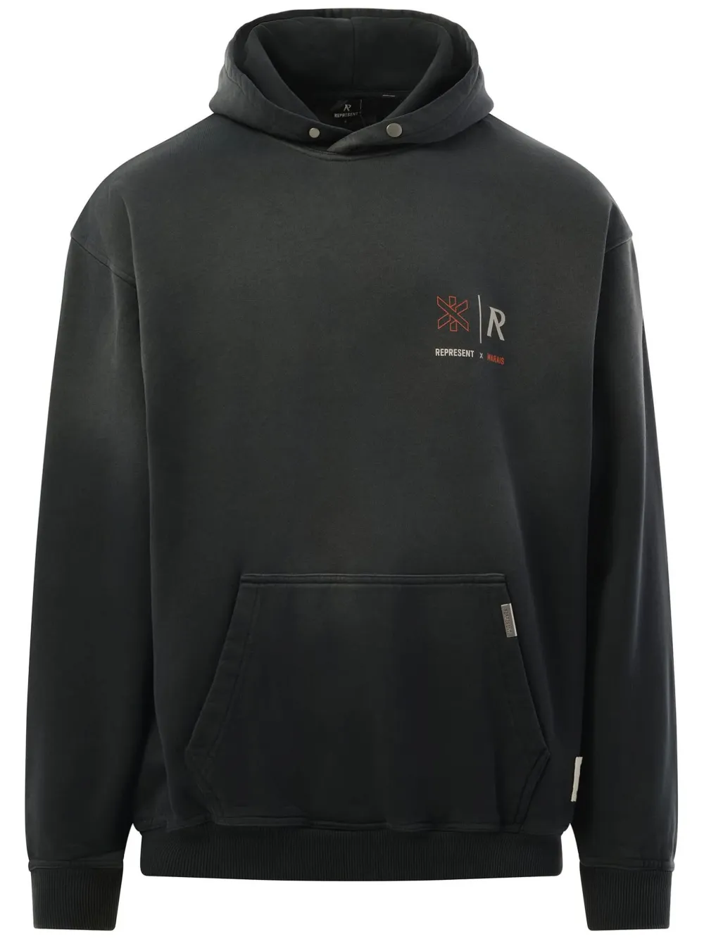 Худи с логотипом из коллаборации с Marais Represent, черный
Худи с логотипом из коллаборации с Marais Represent, черный