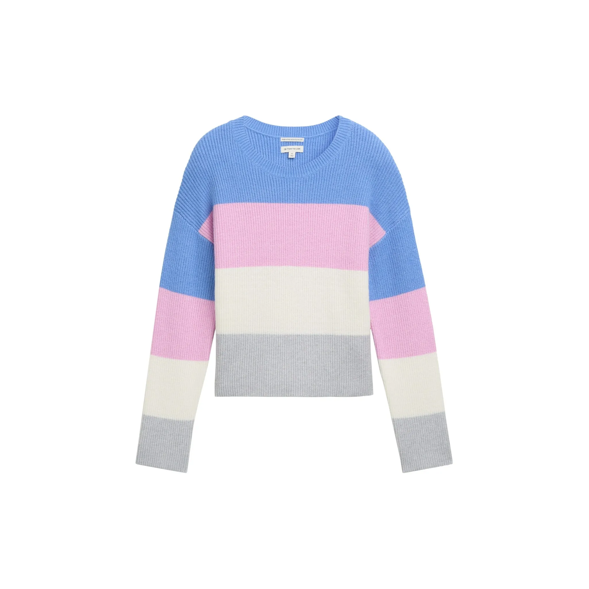 TOM TAILOR вязаный свитер с колор-блоками, цвет bold multicolor stripe blue
TOM TAILOR вязаный свитер с колор-блоками, цвет bold multicolor stripe blue