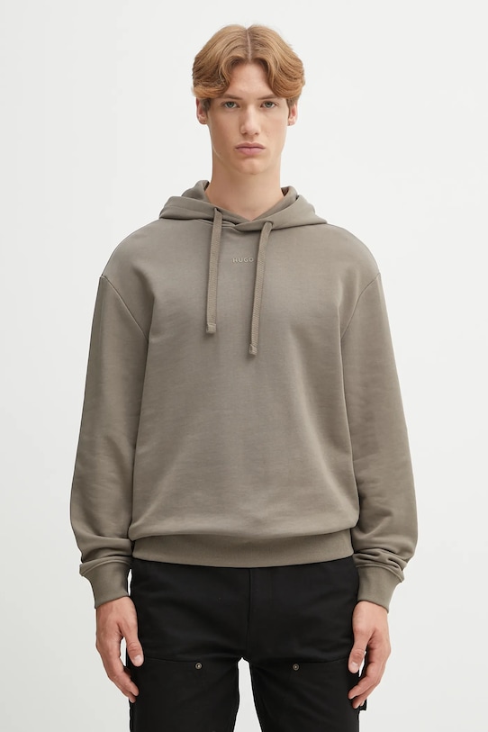 Хлопковая толстовка Hugo, зеленый
Хлопковая толстовка Hugo, зеленый