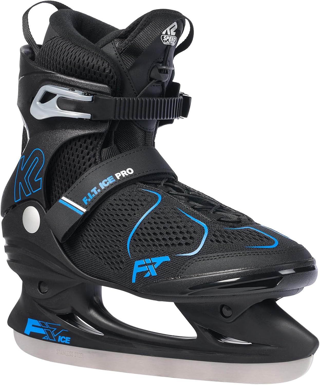 Мужские коньки K2 FIT Ice Pro, Black/Blue
Мужские коньки K2 FIT Ice Pro, Black/Blue