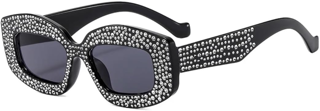 Роскошные женские солнцезащитные очки с мелкими стразами, модные очки «кошачий глаз», мужские уличные дорожные очки с защитой от УФ-излучения UV400 TVTBBVV, Black Gray
Роскошные женские солнцезащитные очки с мелкими стразами, модные очки «кошачий глаз», мужские уличные дорожные очки с защитой от УФ-излучения UV400 TVTBBVV, Black Gray