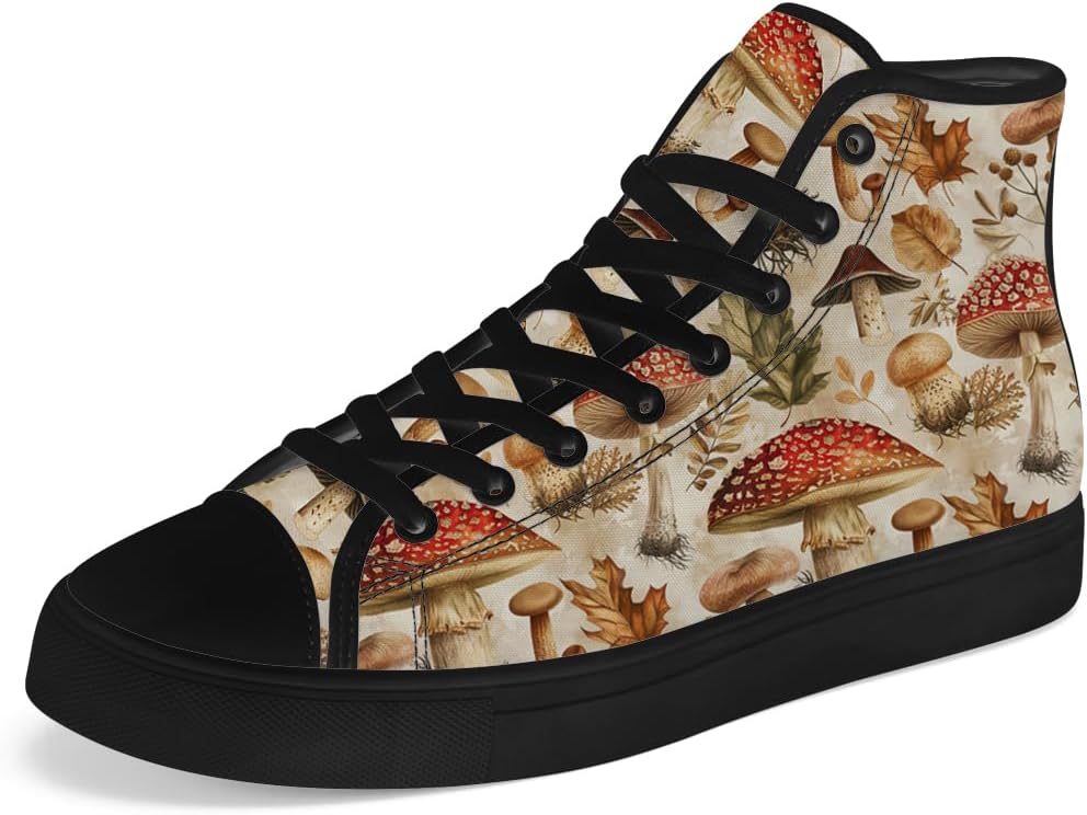 Кеды на высокой подошве Chebing с принтом гриба для мужчин и женщин, кеды на шнуровке, повседневная обувь, подарок для папы и мамы, 613 Brown
Кеды на высокой подошве Chebing с принтом гриба для мужчин и женщин, кеды на шнуровке, повседневная обувь, подарок для папы и мамы, 613 Brown