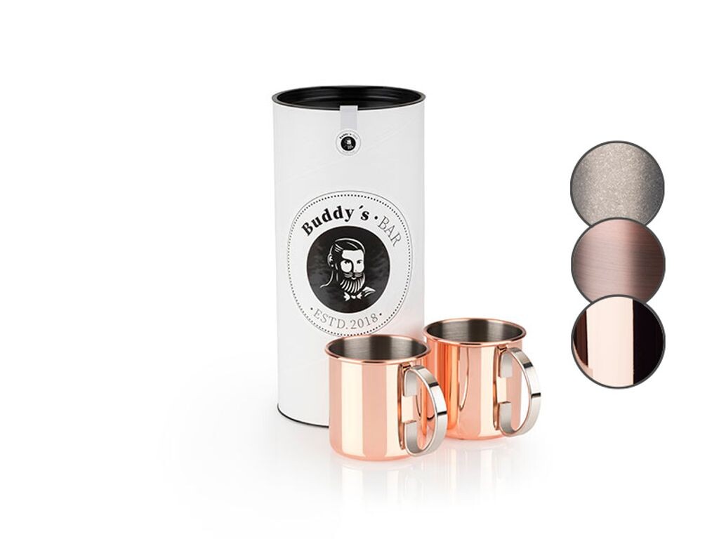 Buddy's Bar - Кружка Moscow Mule, 450 мл, кружка из высококачественной нержавеющей стали, безопасна для пищевых продуктов, чашка для коктейля в подарочной упаковке, полированная медь, набор из 2 шт Buddys
Buddy's Bar - Кружка Moscow Mule, 450 мл, кружка из высококачественной нержавеющей стали, безопасна для пищевых продуктов, чашка для коктейля в подарочной упаковке, полированная медь, набор из 2 шт Buddys