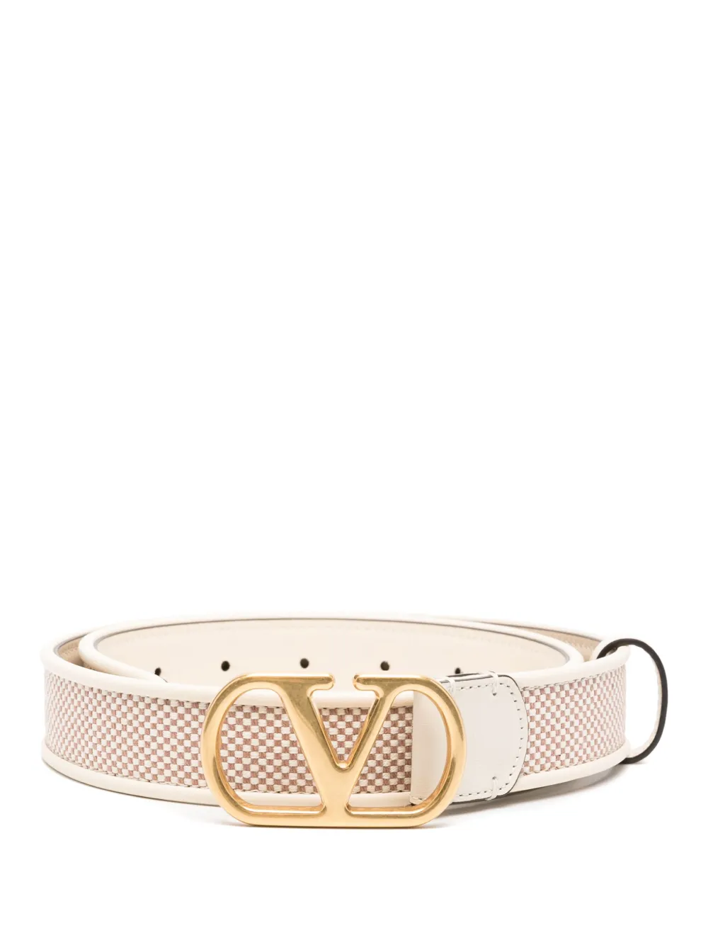 Ремень с логотипом VLogo Signature VALENTINO GARAVANI, нейтральный 
Ремень с логотипом VLogo Signature VALENTINO GARAVANI, нейтральный