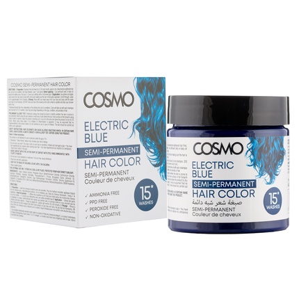 Крем для волос Electric Blue Semi Permanent 120g
Крем для волос Electric Blue Semi Permanent 120g