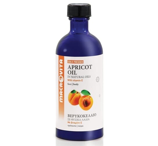 МАСЛО АБРИКОСОВЫХ СЕМЯН на натуральных маслах холодного отжима с витамином Е 100мл MACROVITA
МАСЛО АБРИКОСОВЫХ СЕМЯН на натуральных маслах холодного отжима с витамином Е 100мл MACROVITA