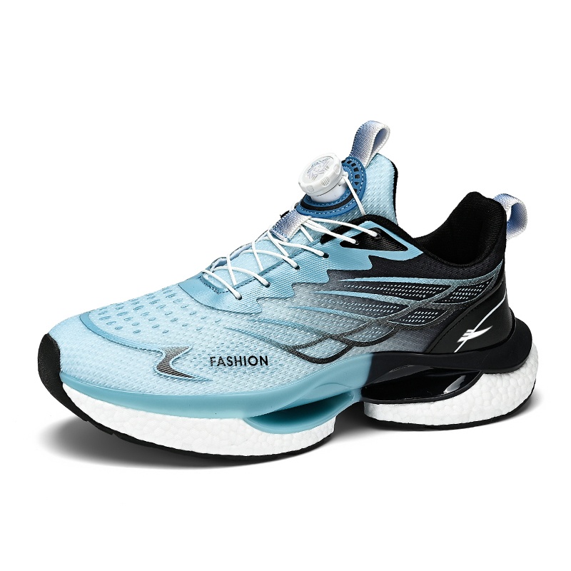 Мужские кроссовки для бега с амортизацией, противоскользящие, износостойкие, дышащие, легкие, с отскоком Kuding, Light Blue
Мужские кроссовки для бега с амортизацией, противоскользящие, износостойкие, дышащие, легкие, с отскоком Kuding, Light Blue