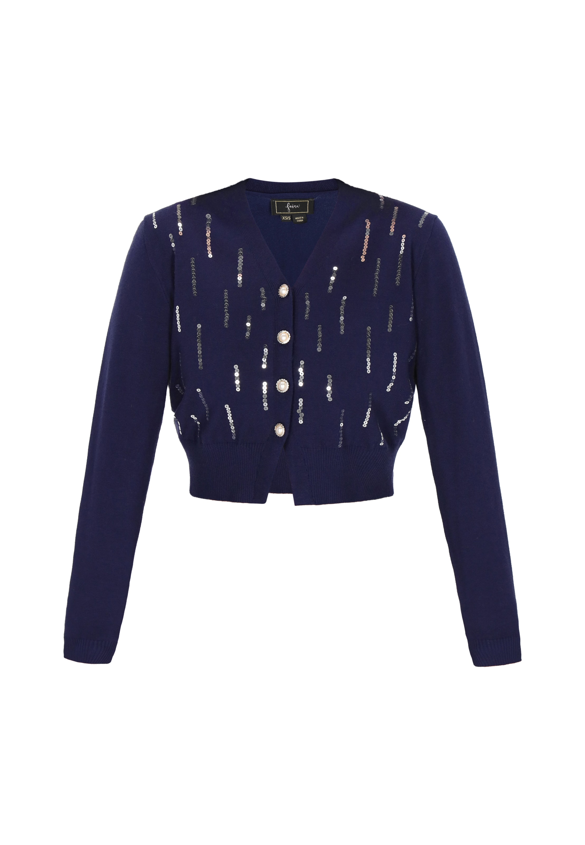 Faina Вязаный кардиган в цвете navy
Faina Вязаный кардиган в цвете navy