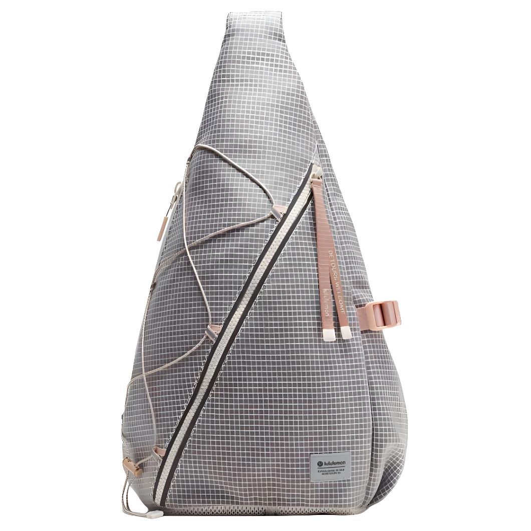 Lululemon Нейлоновая слинг-сумка унисекс светло-слоновая кость и туманно-розовый, Light Ivory White & Shell Mist Pink
Lululemon Нейлоновая слинг-сумка унисекс светло-слоновая кость и туманно-розовый, Light Ivory White & Shell Mist Pink
