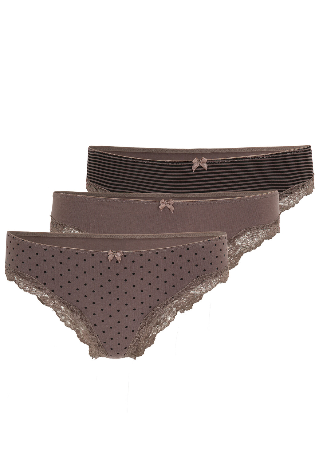 Трусы LASCANA Brasil, цвет taupe uni, gepunktet, gestreift
Трусы LASCANA Brasil, цвет taupe uni, gepunktet, gestreift