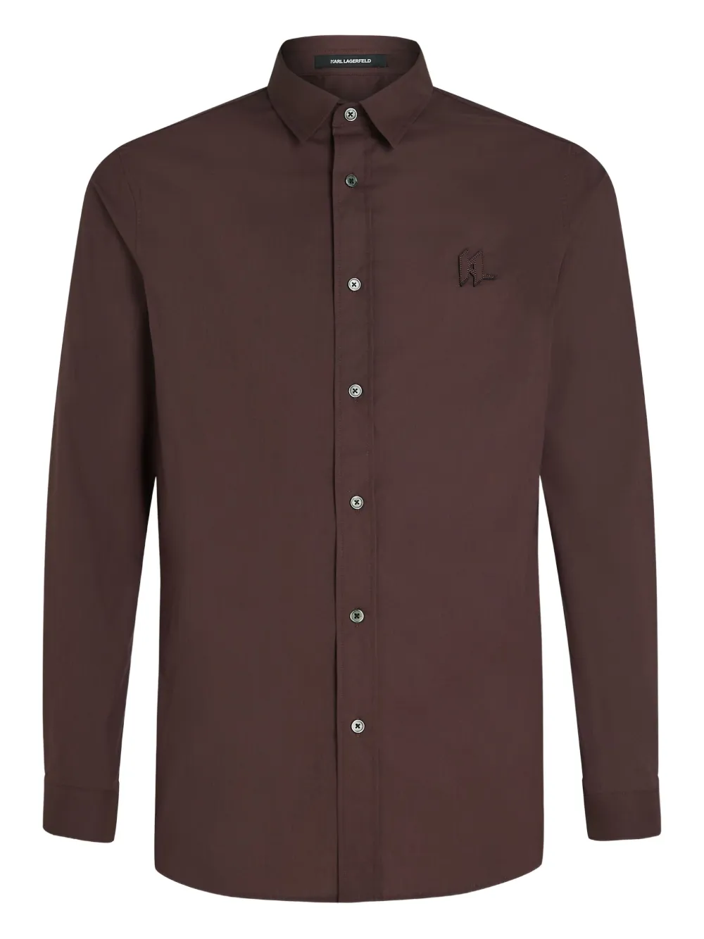 Рубашка с монограммой Karl Lagerfeld, коричневый
Рубашка с монограммой Karl Lagerfeld, коричневый