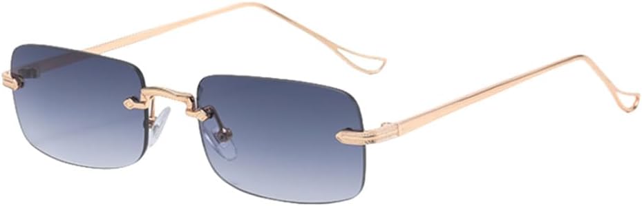 Модные маленькие солнцезащитные очки без оправы для женщин и мужчин, роскошные, популярные, для путешествий и вождения, металлические, винтажные, солнцезащитные очки UV400 LVTFCO, 2
Модные маленькие солнцезащитные очки без оправы для женщин и мужчин, роскошные, популярные, для путешествий и вождения, металлические, винтажные, солнцезащитные очки UV400 LVTFCO, 2