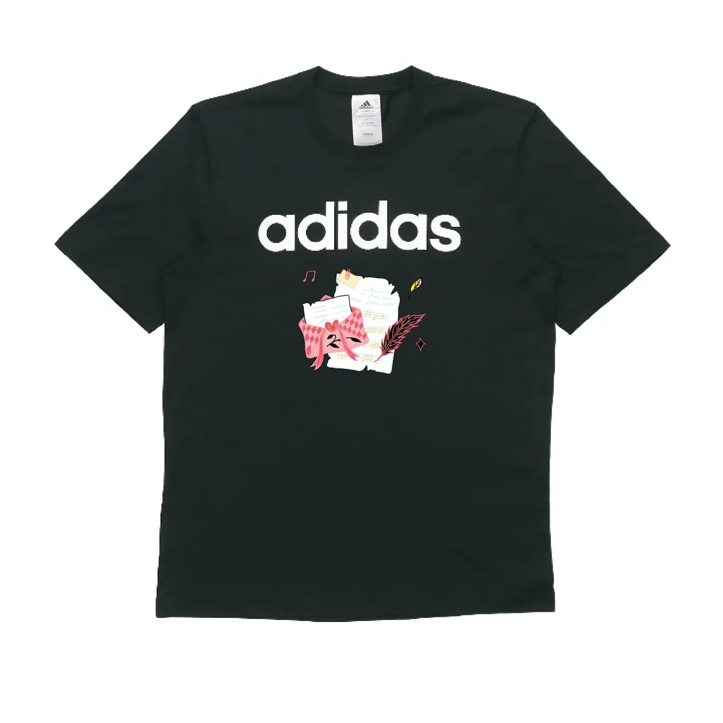 Футболка Unisex с 3 полосками Adidas, черный
Футболка Unisex с 3 полосками Adidas, черный