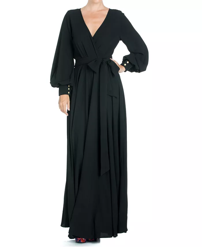 Женское платье макси LilyPad Meghan Fabulous, черный
Женское платье макси LilyPad Meghan Fabulous, черный