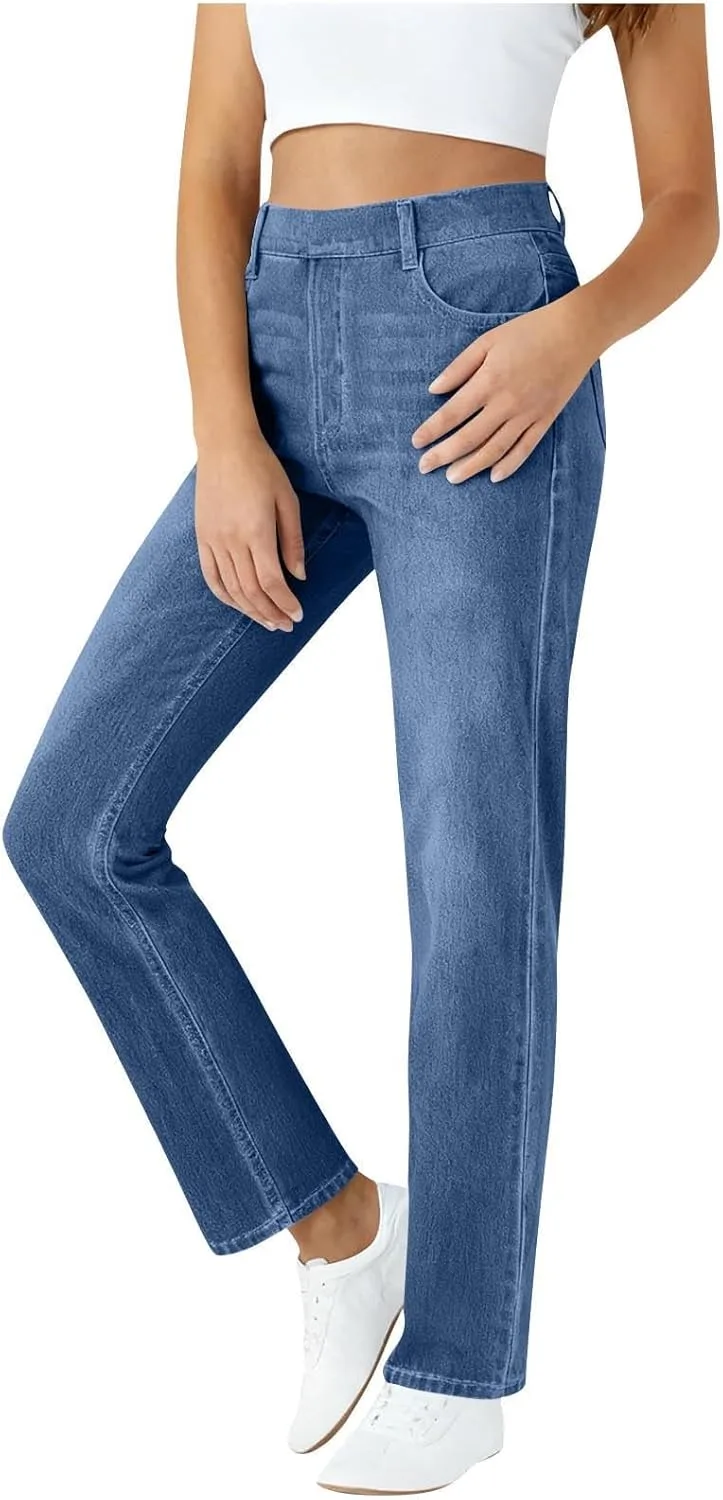 Женские джинсы с завышенной талией и эффектом tummy control, boot cut
Женские джинсы с завышенной талией и эффектом tummy control, boot cut