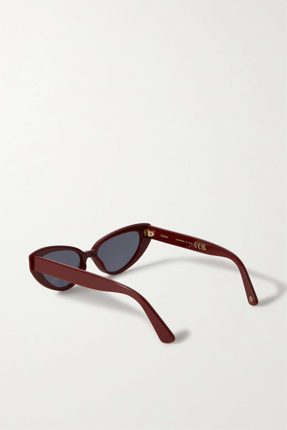 KIMEZE солнцезащитные очки Zawe "кошачий глаз" из ацетата, бургундия
KIMEZE солнцезащитные очки Zawe "кошачий глаз" из ацетата, бургундия