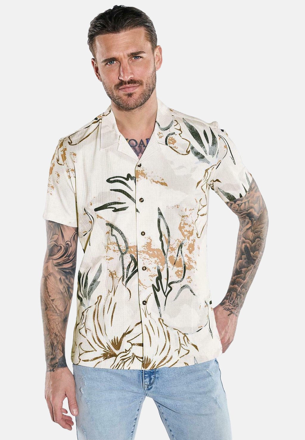 Рубашка KURZARM Emilio Adani, бежевый
Рубашка KURZARM Emilio Adani, бежевый