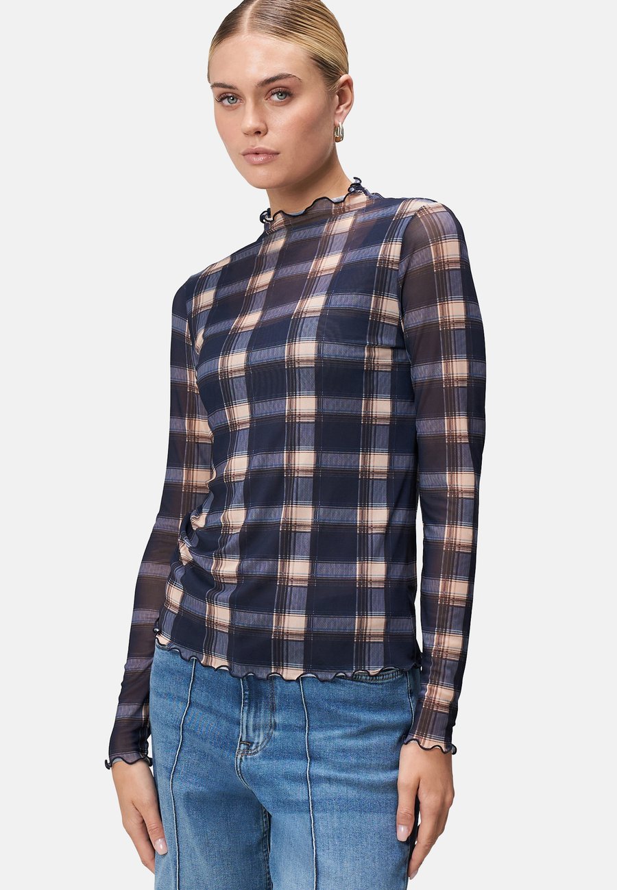 Блуза zero Blouse, Dark Bluebeige/Blue
Блуза zero Blouse, Dark Bluebeige/Blue