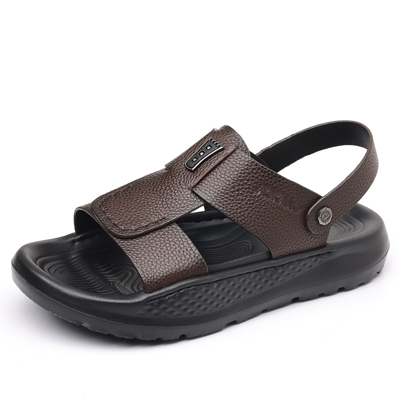 AOKANG Пляжные сандалии мужские коричневые, цвет Brown
AOKANG Пляжные сандалии мужские коричневые, цвет Brown