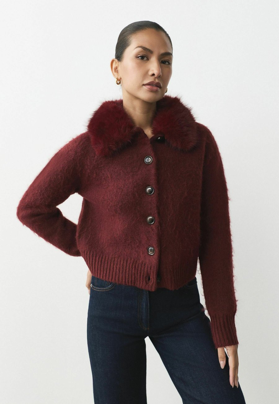 Кардиган Next Cardigan, Burgundy Red/Red
Кардиган Next Cardigan, Burgundy Red/Red