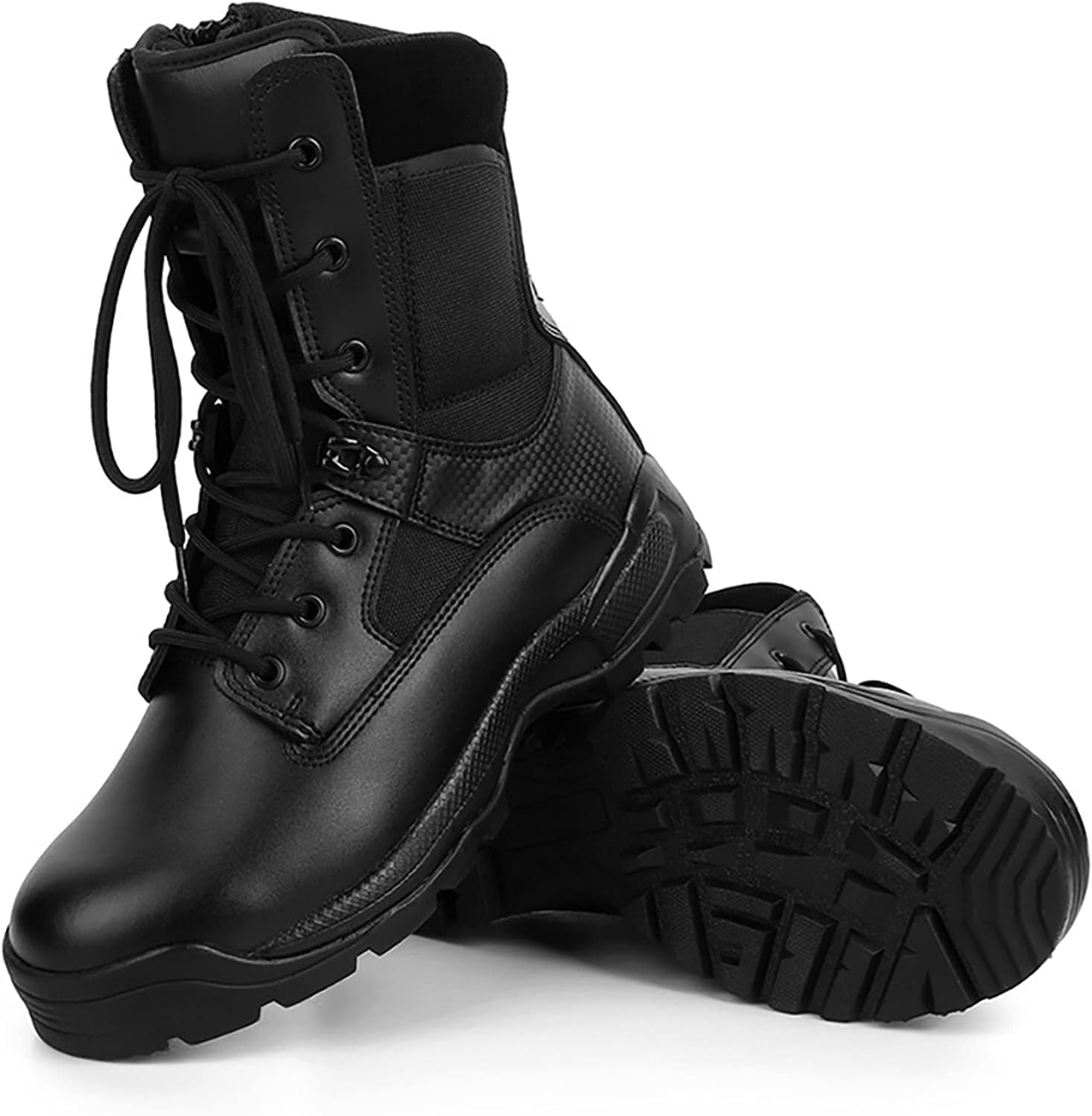 Мужские походные ботинки hongrenamz, легкие, водонепроницаемые, противоскользящие, высокие треккинговые ботинки - черные
Мужские походные ботинки hongrenamz, легкие, водонепроницаемые, противоскользящие, высокие треккинговые ботинки - черные