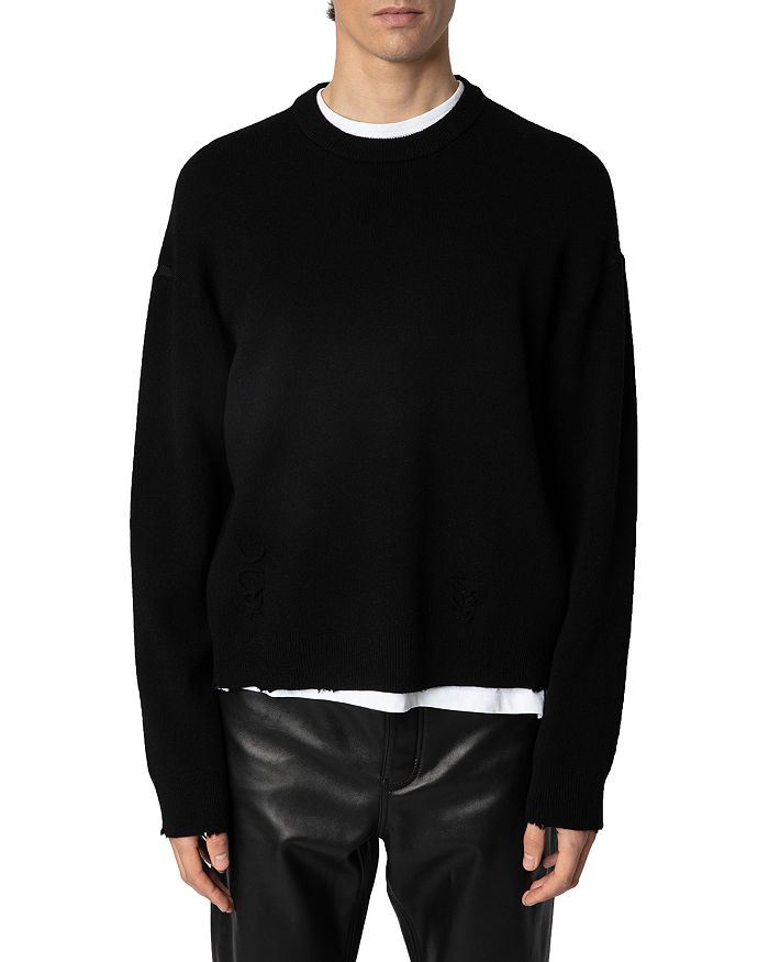 Свитер Marko Wool с круглым вырезом Zadig & Voltaire, черный
Свитер Marko Wool с круглым вырезом Zadig & Voltaire, черный