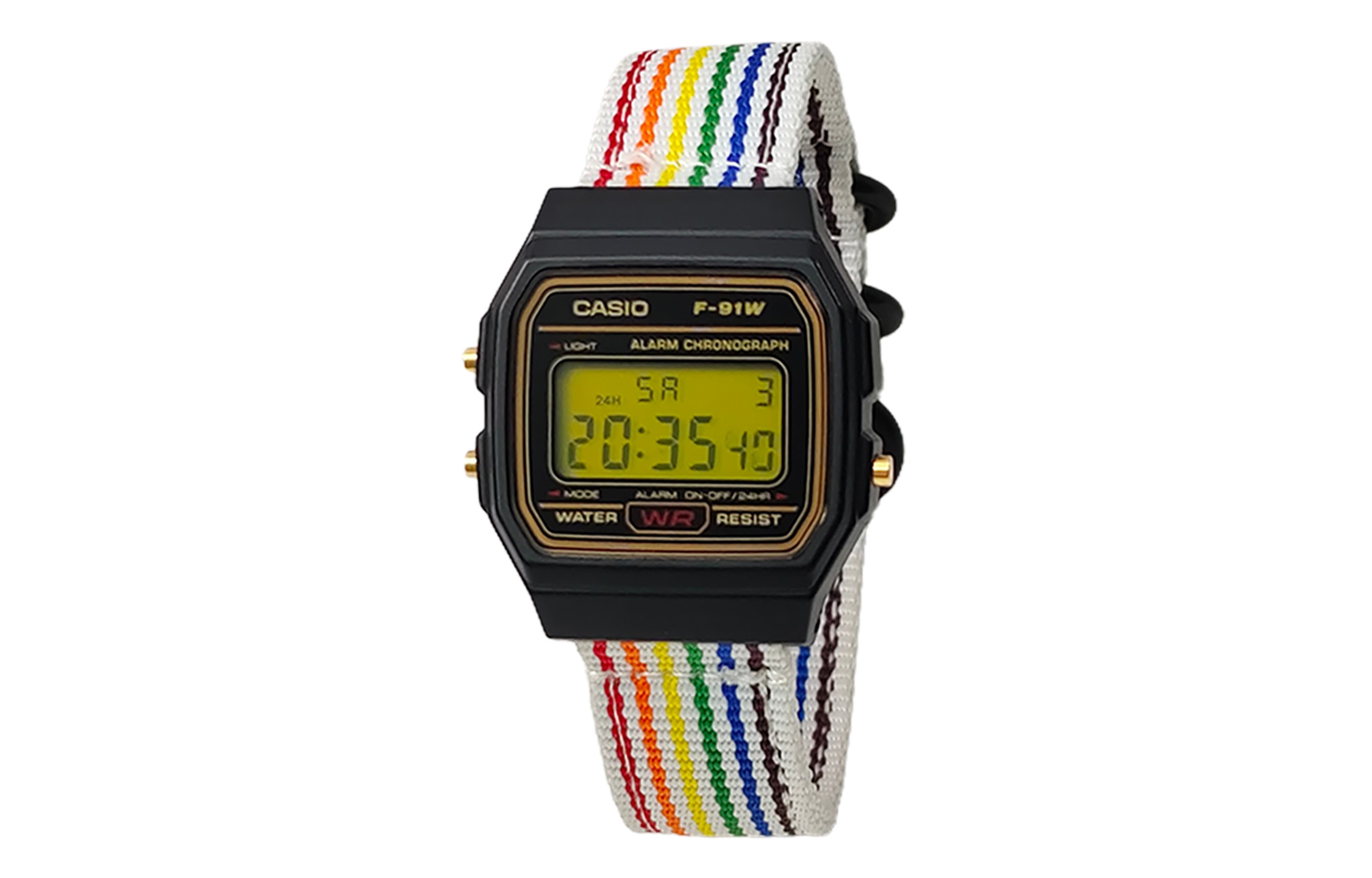 CASIO Ретрофутболка серии кварцевый механизм нейлоновый ремешок женские часы black циферблат
CASIO Ретрофутболка серии кварцевый механизм нейлоновый ремешок женские часы black циферблат