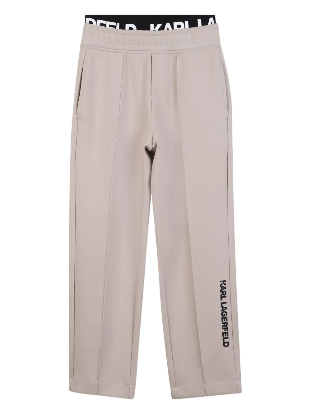 Джоггеры с эластичным поясом KARL LAGERFELD KIDS, нейтральный
Джоггеры с эластичным поясом KARL LAGERFELD KIDS, нейтральный