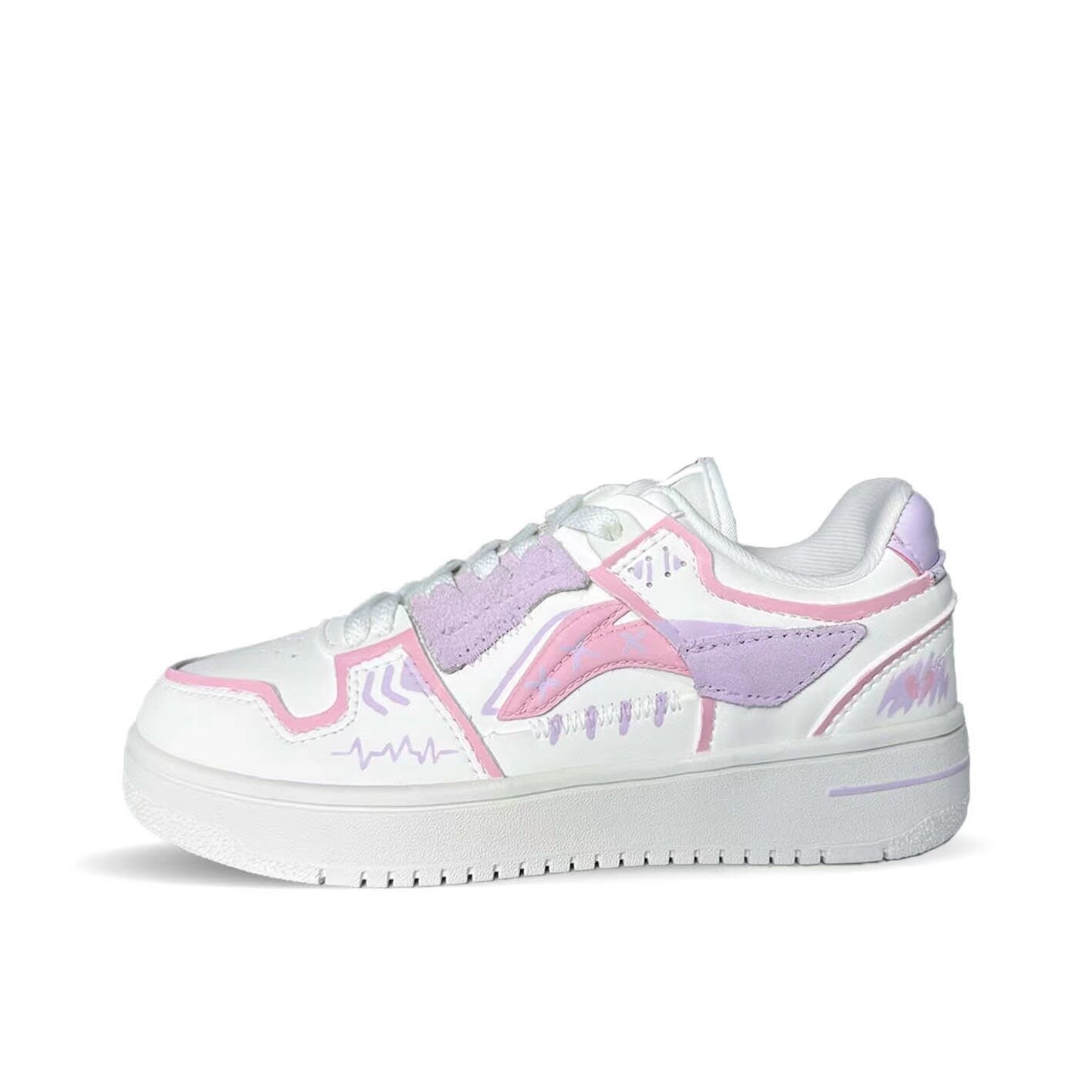 Кроссовки LINING Tianji 2.0 Skateboarding Shoes Women's Low-top Pink Purple, розовый
Кроссовки LINING Tianji 2.0 Skateboarding Shoes Women's Low-top Pink Purple, розовый