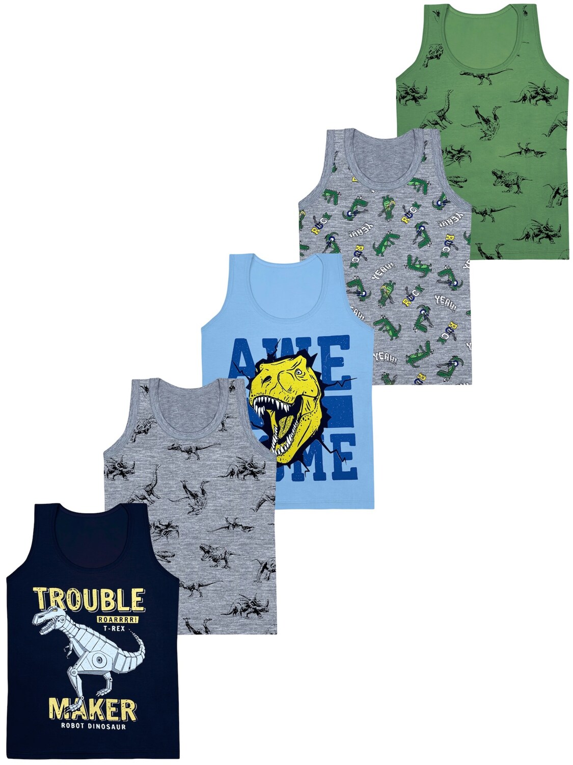 LOREZA Майка 'Jungen Unterhemden Enes', мультиколор
LOREZA Майка 'Jungen Unterhemden Enes', мультиколор