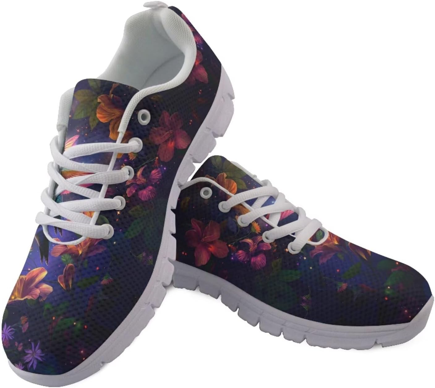 Кроссовки для бега Jeiento унисекс для взрослых с узором черепа, шнуровкой, легкие дышащие сетчатые спортивные кроссовки для спортзала, Galaxy Flower Hummingbirds
Кроссовки для бега Jeiento унисекс для взрослых с узором черепа, шнуровкой, легкие дышащие сетчатые спортивные кроссовки для спортзала, Galaxy Flower Hummingbirds