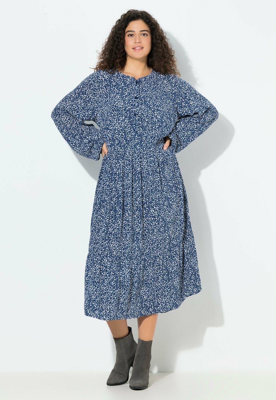 Платье Ulla Popken A-LINIE, RUNDHALS, LANGARM, KREPP, Dark Blue
Платье Ulla Popken A-LINIE, RUNDHALS, LANGARM, KREPP, Dark Blue