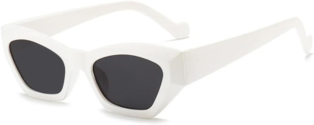 Солнцезащитные очки с защитой от УФ-излучения UV400 | «Кошачий глаз», маленькая оправа | Линзы конфетных цветов для занятий спортом на открытом воздухе и вождения DSVIGF, White Gray
Солнцезащитные очки с защитой от УФ-излучения UV400 | «Кошачий глаз», маленькая оправа | Линзы конфетных цветов для занятий спортом на открытом воздухе и вождения DSVIGF, White Gray