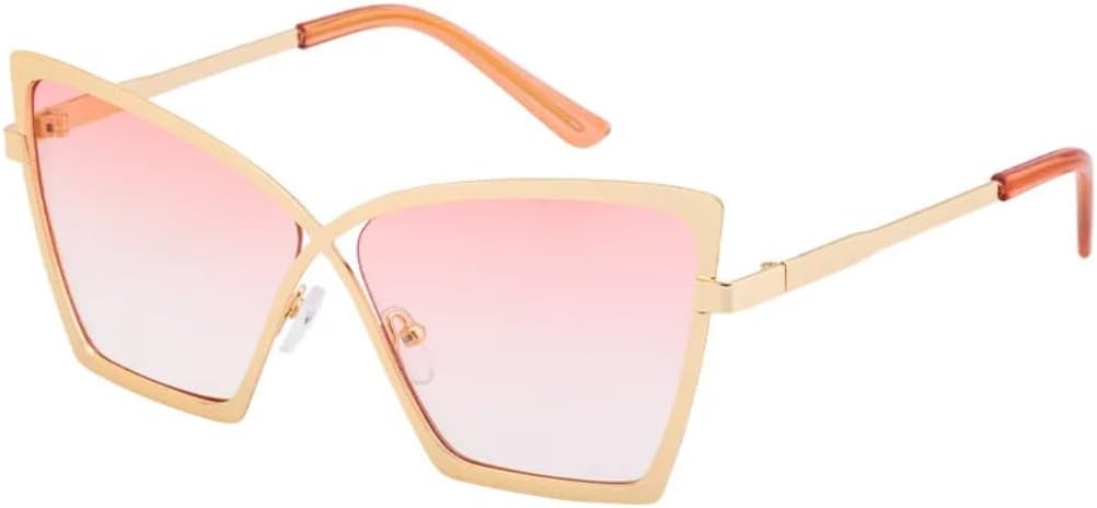 Роскошные женские солнцезащитные очки в металлической оправе, модные панк-очки, мужские солнцезащитные очки для активного отдыха, вождения, путешествий, защиты от УФ-излучения UV400 UUPTTPL, C8 Gold Pink
Роскошные женские солнцезащитные очки в металлической оправе, модные панк-очки, мужские солнцезащитные очки для активного отдыха, вождения, путешествий, защиты от УФ-излучения UV400 UUPTTPL, C8 Gold Pink