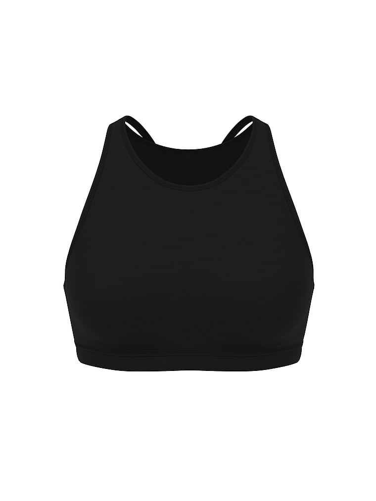 Спортивный бюстгальтер Relay с вырезом и высоким воротом Pink, pure black marl
Спортивный бюстгальтер Relay с вырезом и высоким воротом Pink, pure black marl