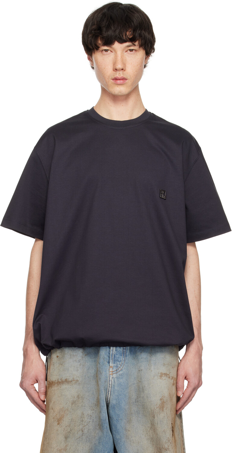 Серая футболка со шнурком WOOYOUNGMI
Серая футболка со шнурком WOOYOUNGMI