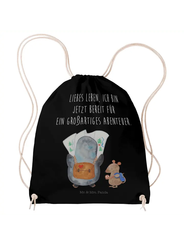 Спортивная сумка Mr. & Mrs. Panda, черный
Спортивная сумка Mr. & Mrs. Panda, черный