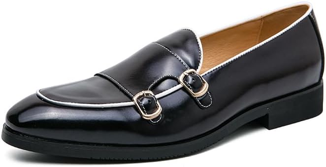 Элегантные мужские деловые лоферы с пряжкой Waolsu, черный
Элегантные мужские деловые лоферы с пряжкой Waolsu, черный