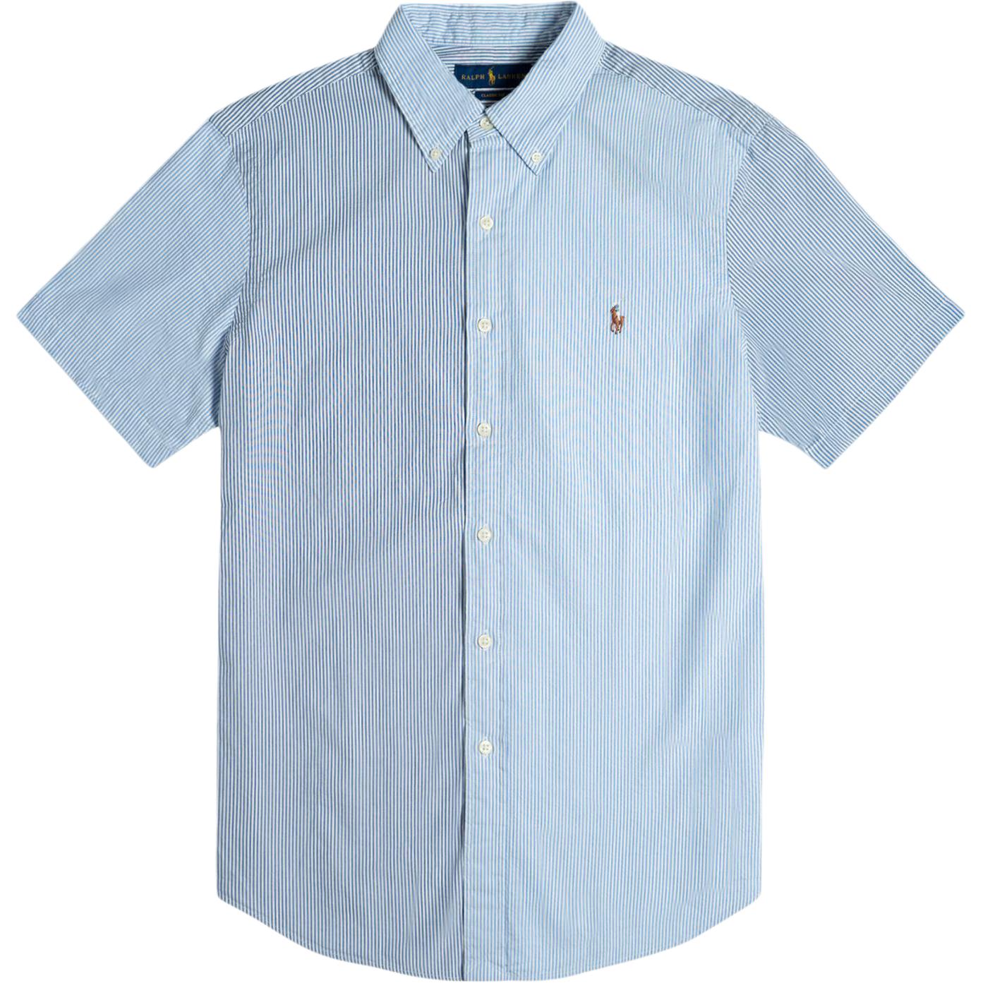 Polo Ralph Lauren Мужская синяя рубашка
Polo Ralph Lauren Мужская синяя рубашка