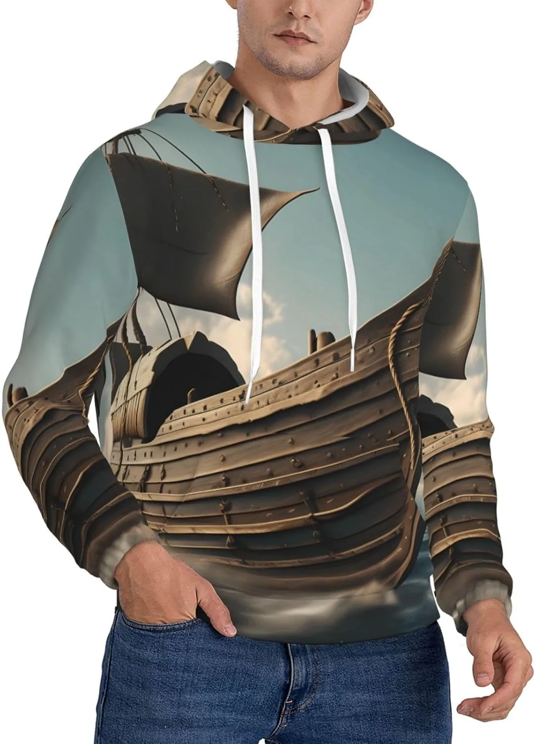 Толстовка с капюшоном BaerK для мужчин, с принтом в стиле викинг
Толстовка с капюшоном BaerK для мужчин, с принтом в стиле викинг